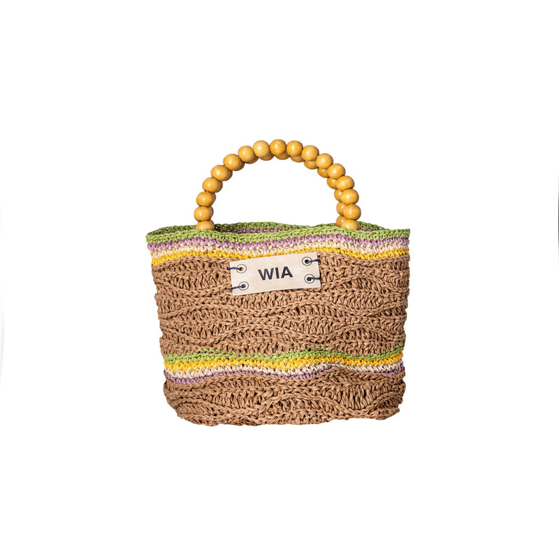 Beaded Bag in Sunshine