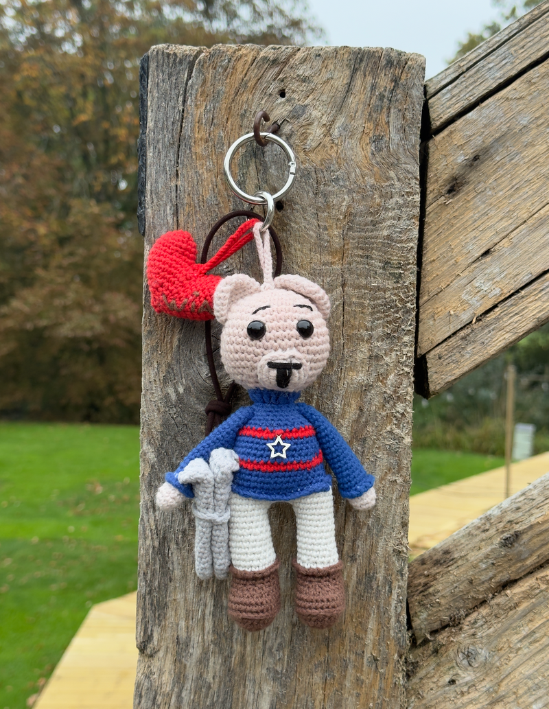 Ski Bear Charm