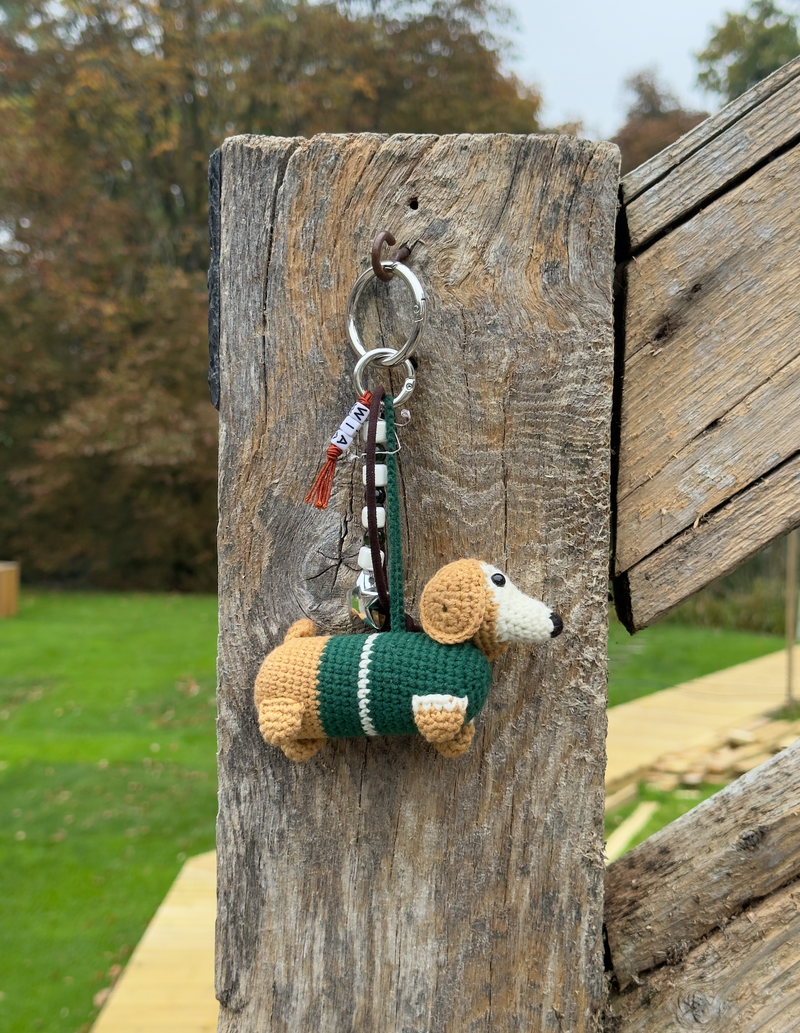 College Pup Charm