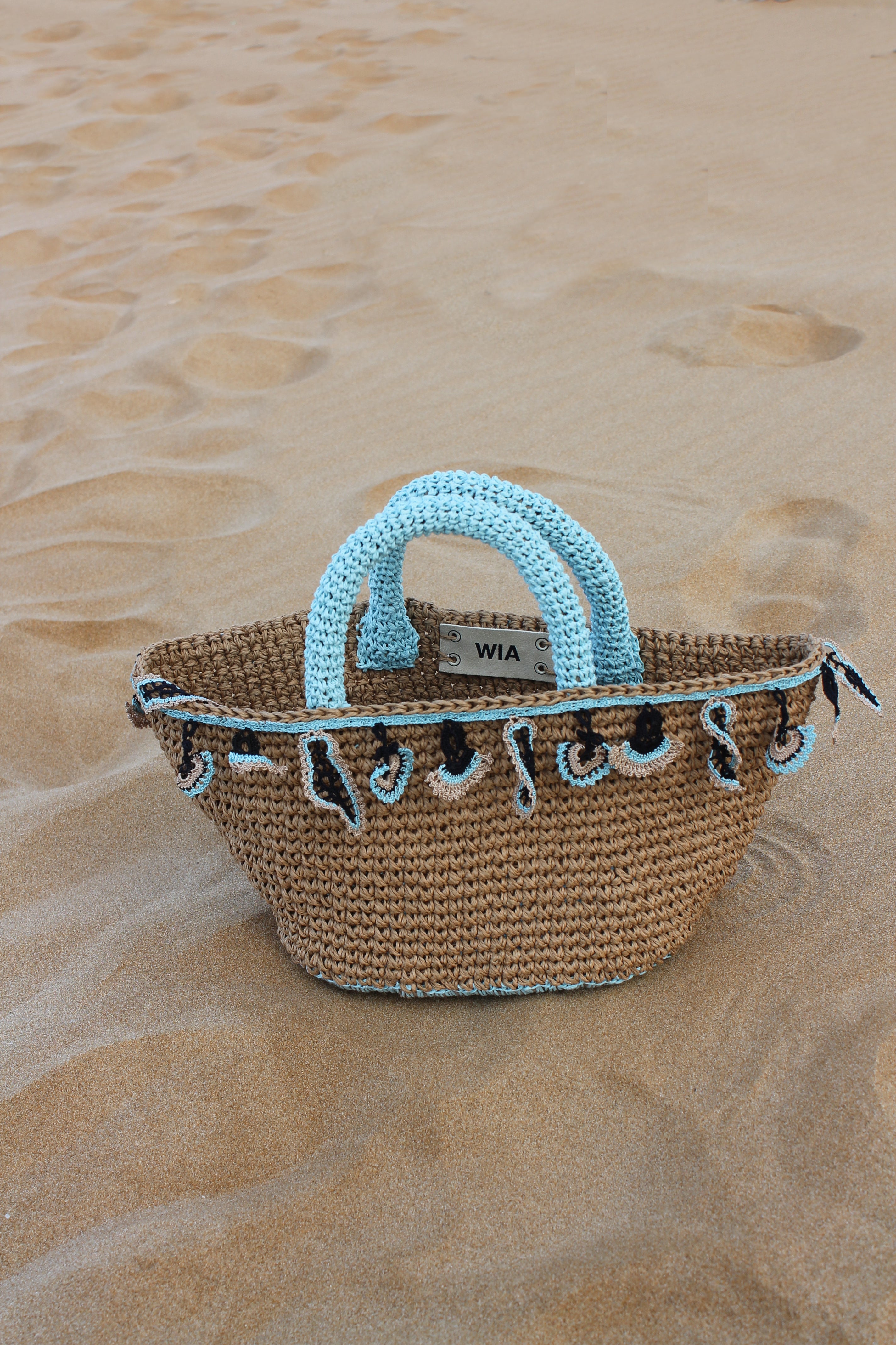 Anadolu Charm Mavi Tote