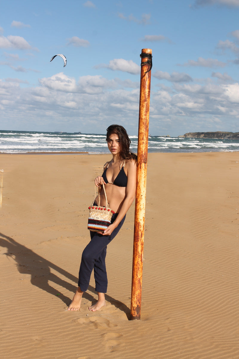 Isla Basket Bag Red