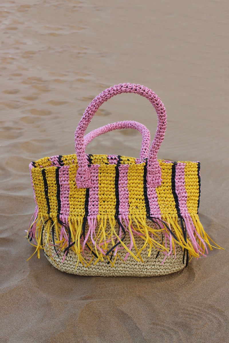 Boho Breeze Çanta Pembe