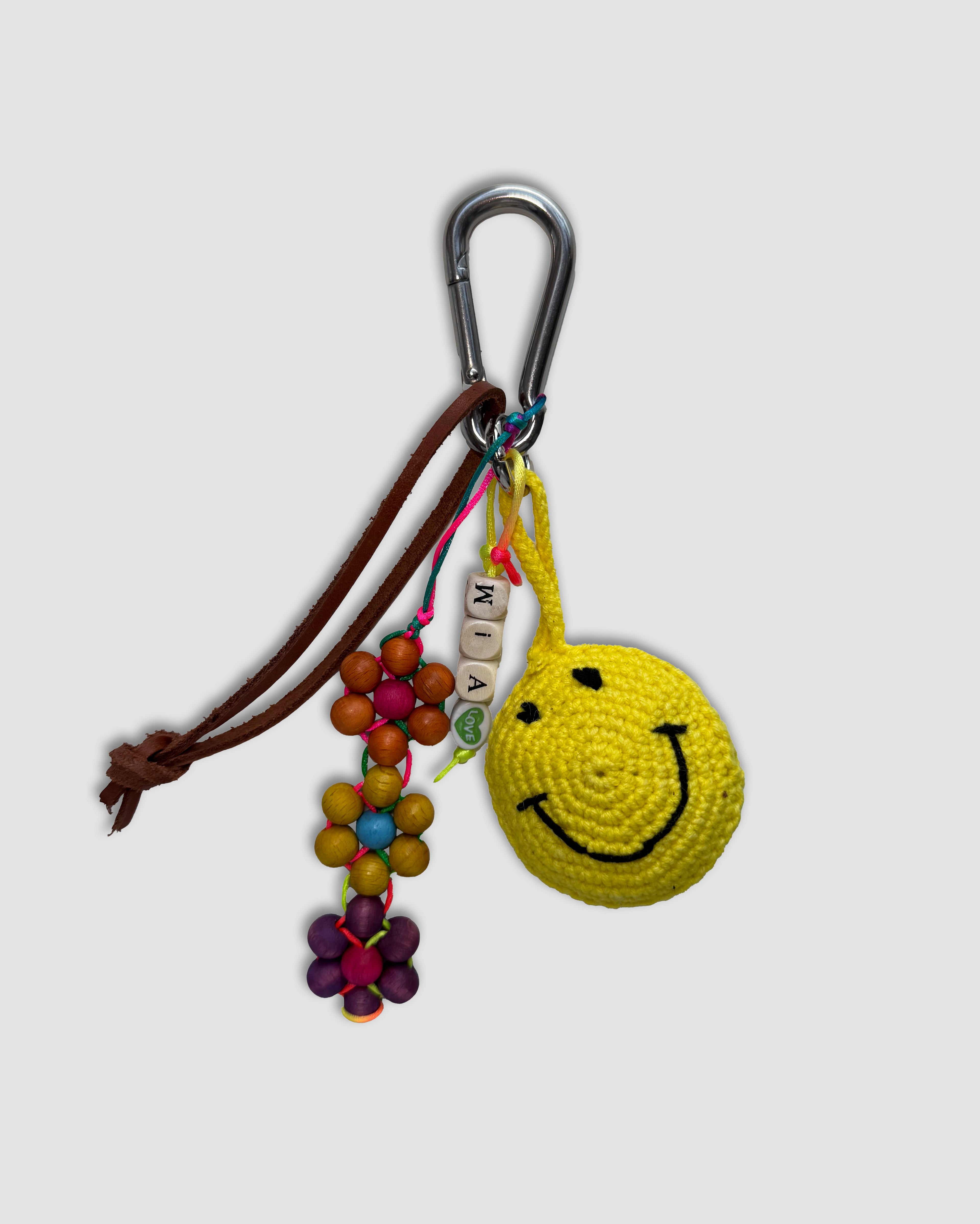 Smiley Bag Charm