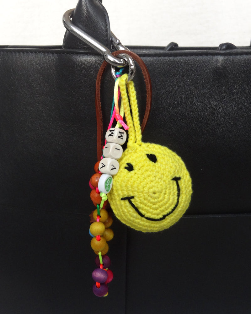 Smiley Çanta Süsü
