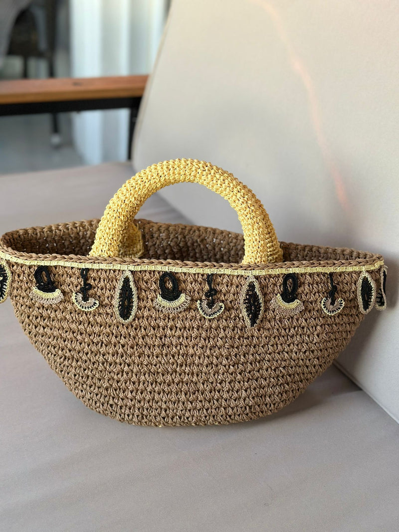 Anatolian Charm Tote Butter Yellow