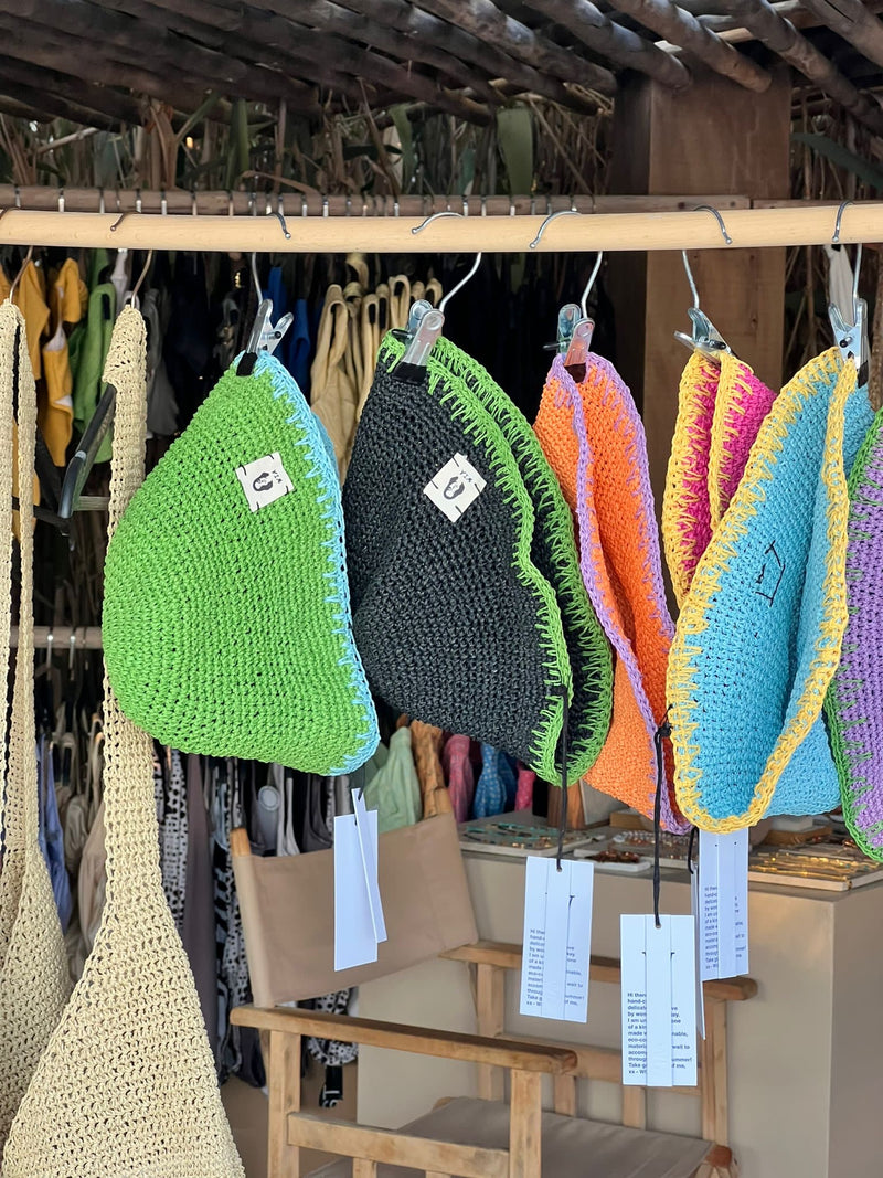Monica's Hat in Lime