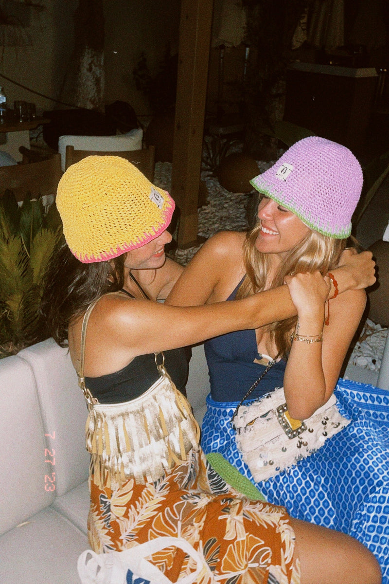 Monica's Hat in Lilac