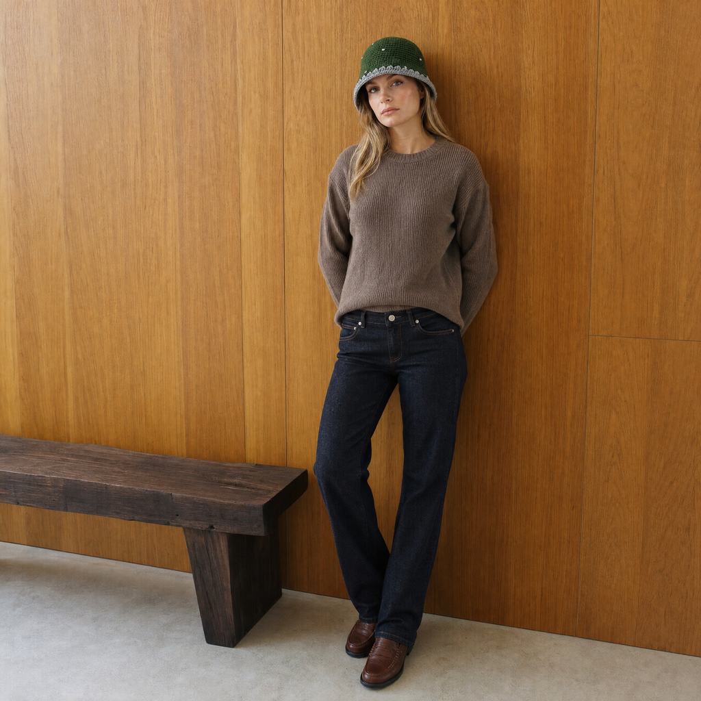 Gem Bucket Hat in Green