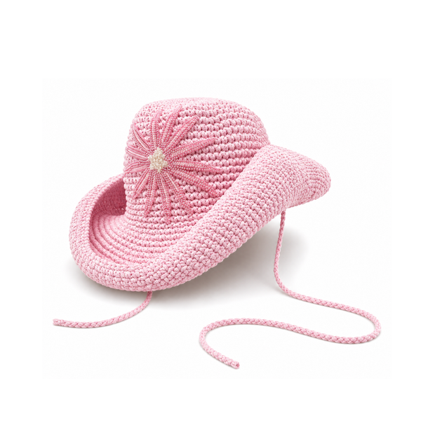WIA X IKINITA Isabel Hat in Shell Pink