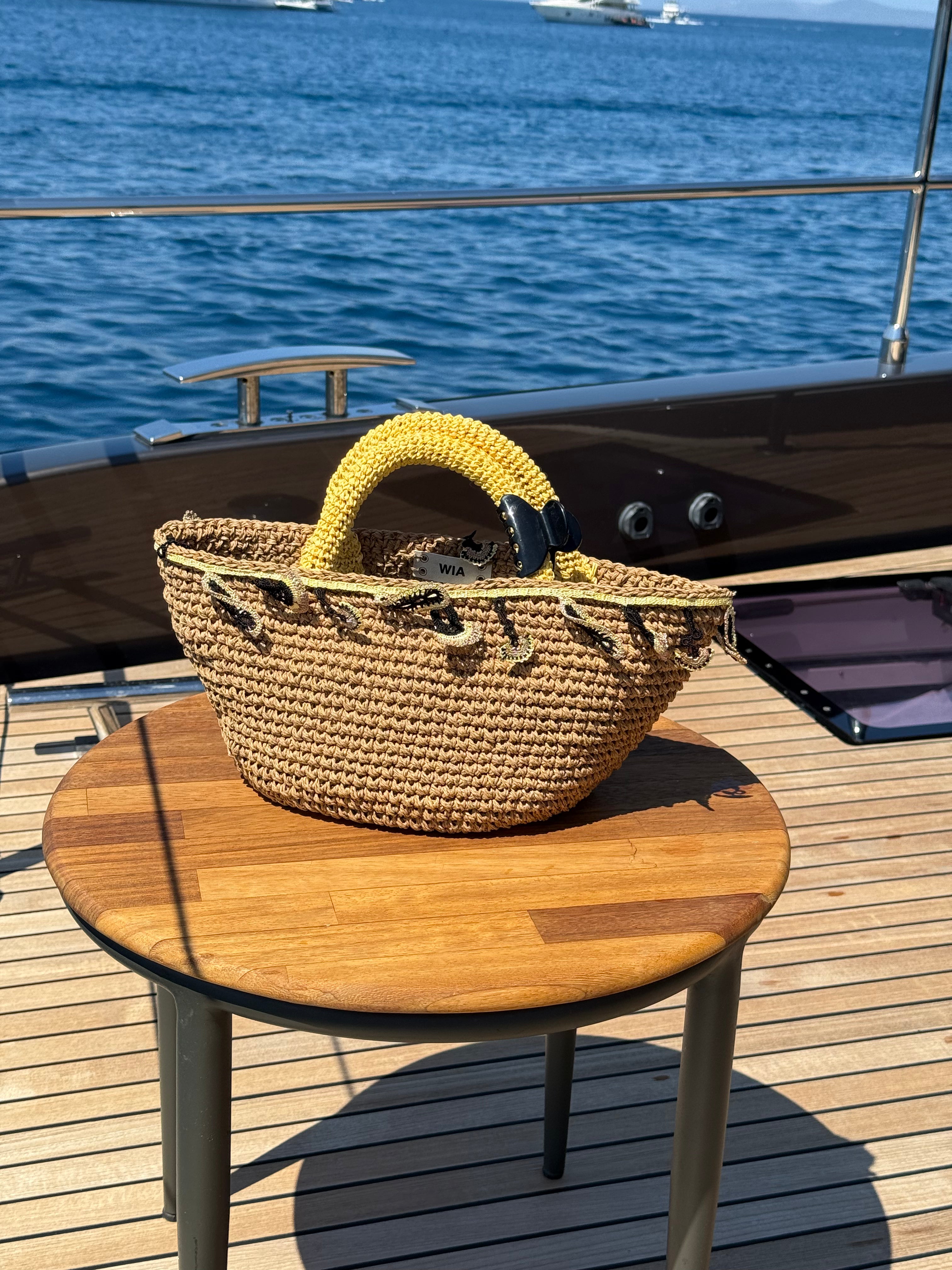 Anadolu Charm Tote Butter Sarısı
