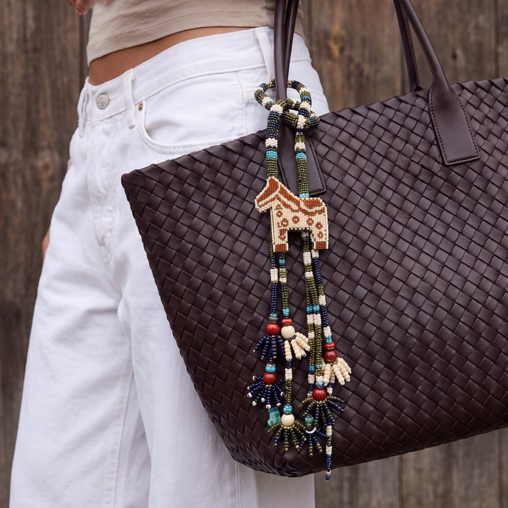 Beaded Horse Charm