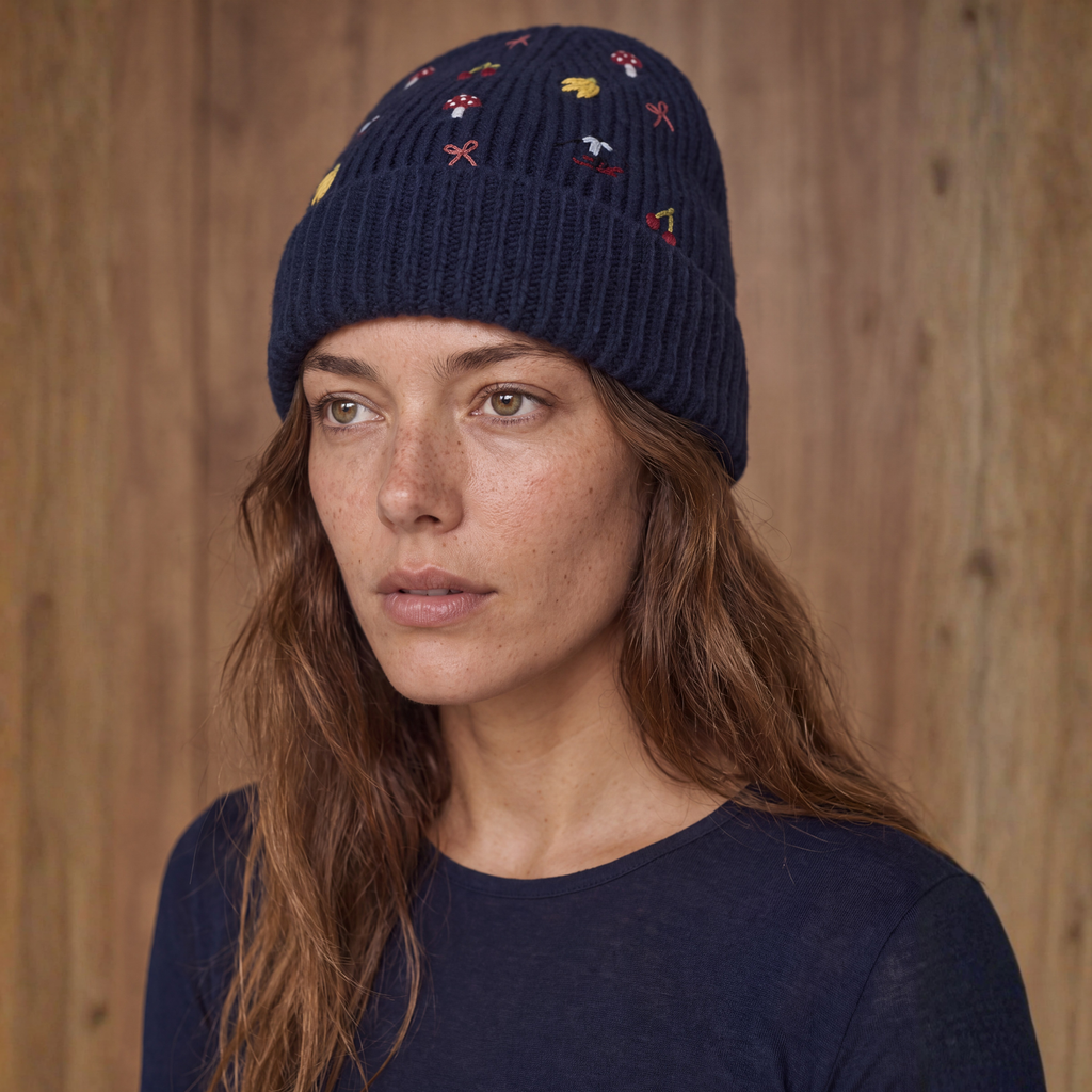 The Collector Beanie Navy