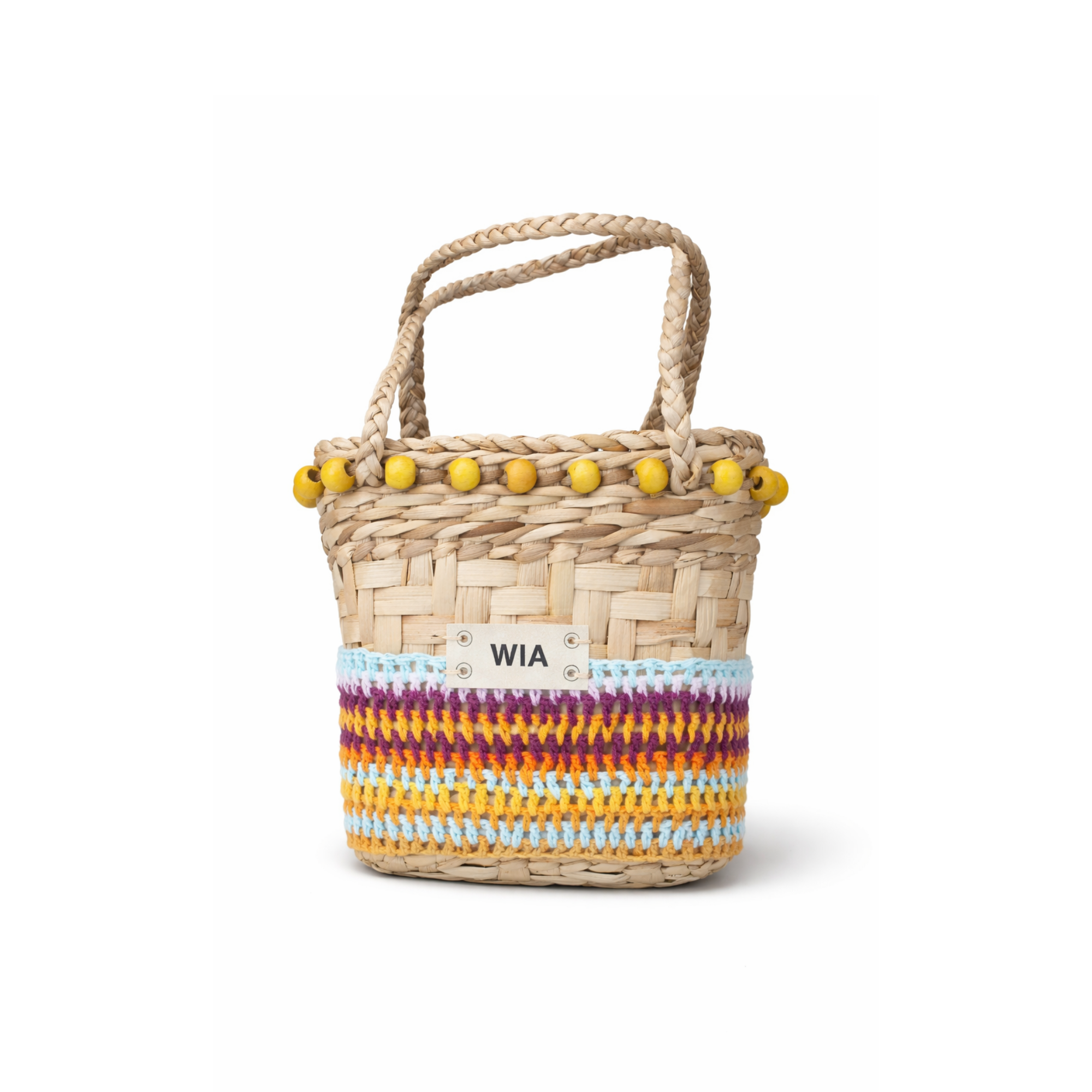 Isla Basket Çanta Sarı