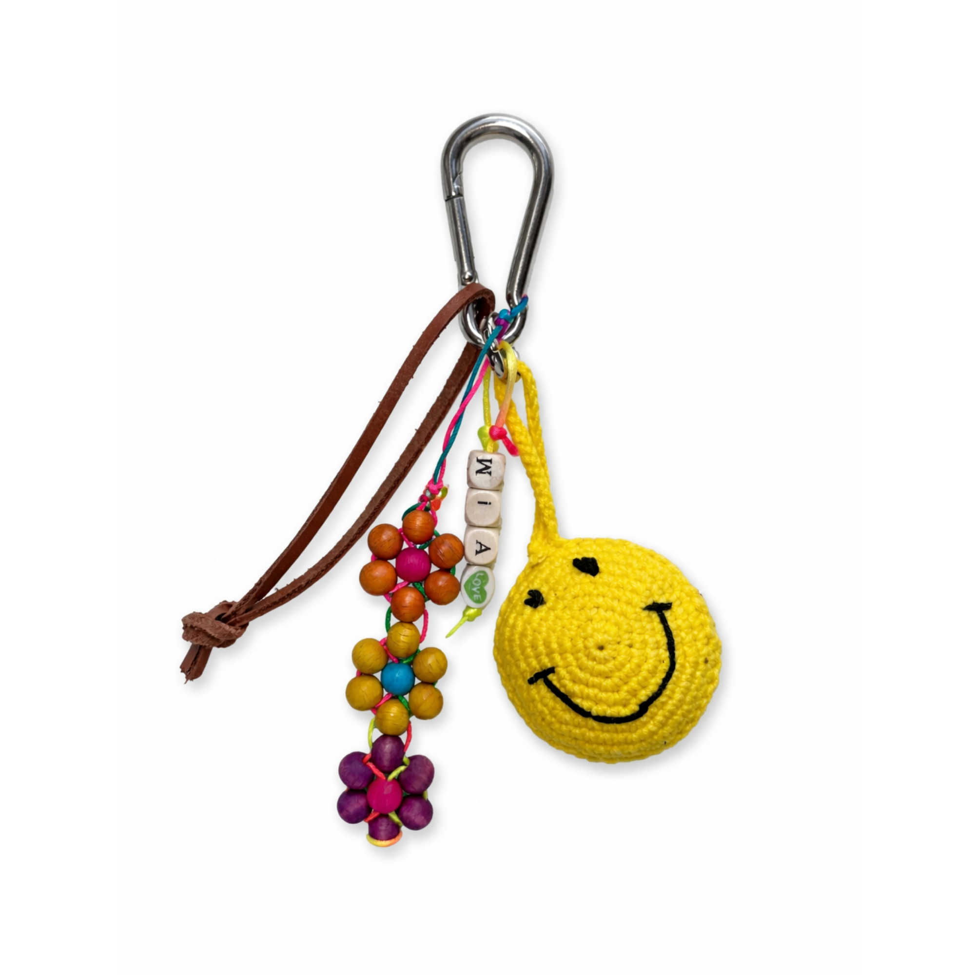 Smiley Bag Charm