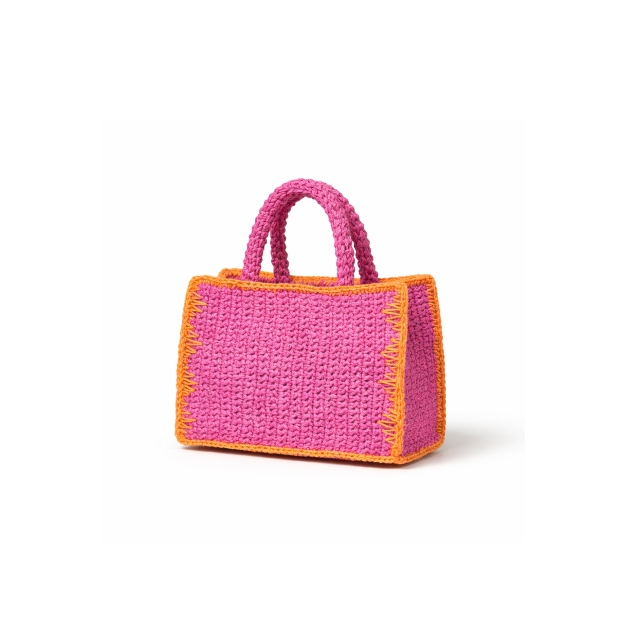 Lili Bag in Tangerine and Pink