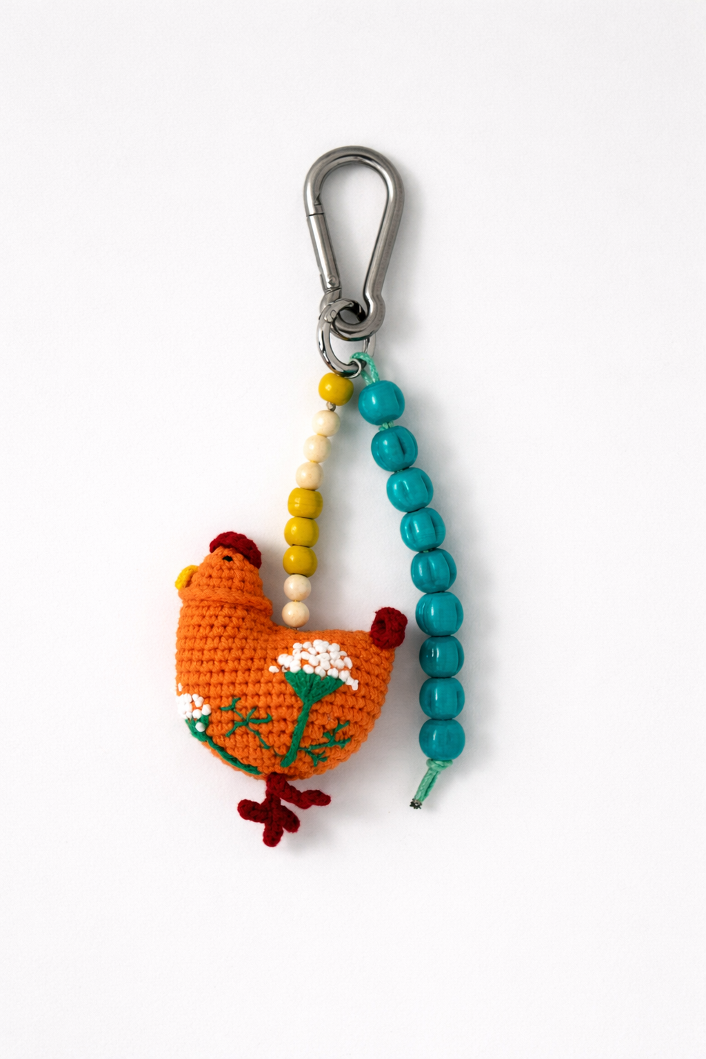 Orange Chicken Bag Charm
