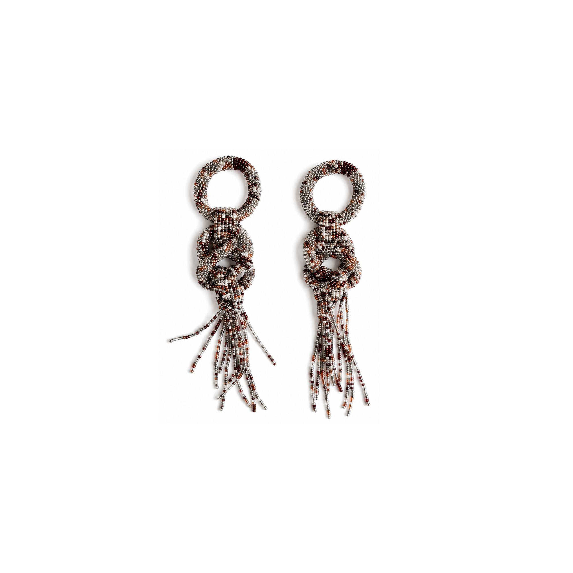 Dissolved "Kilim" Earrings