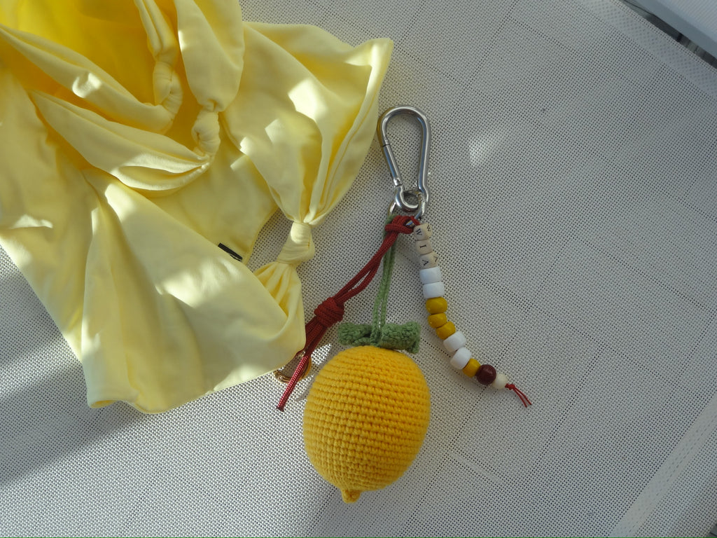 Lemon Bag Charm