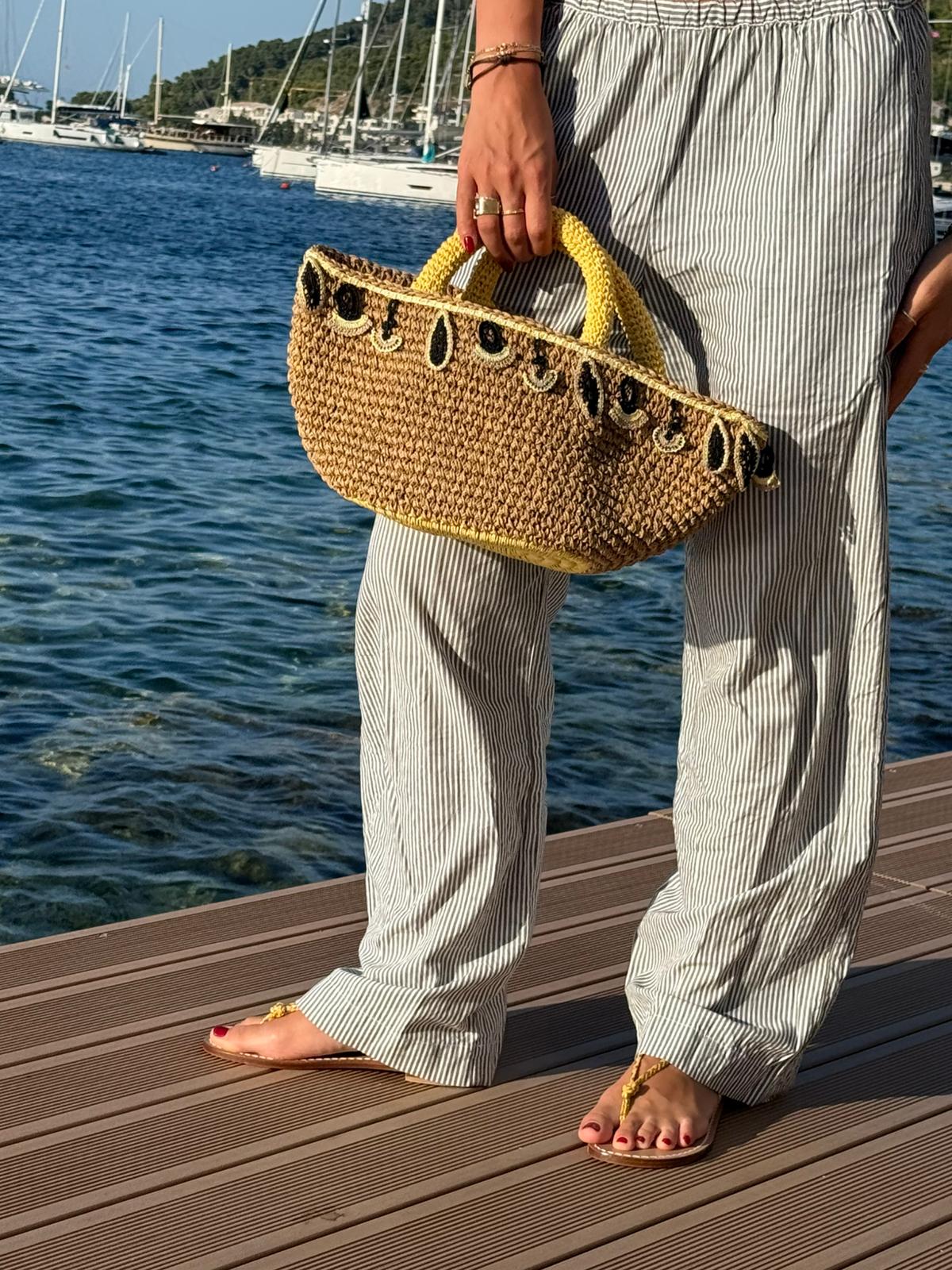 Anadolu Charm Tote Butter Sarısı