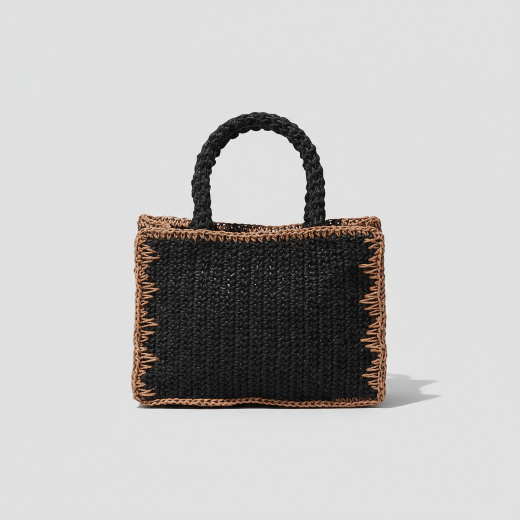 Siyah ve Bej Lili Çanta