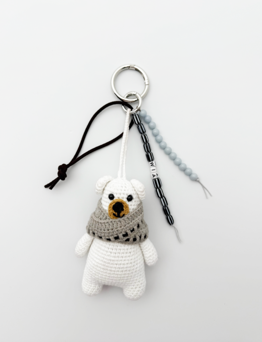 Polar Teddy Charm
